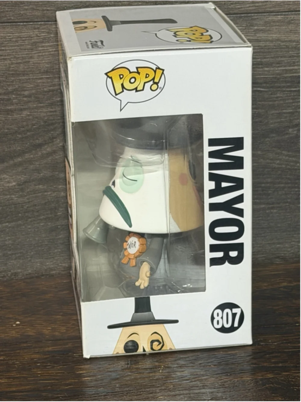 Funko POP! Disney: The Nightmare Before Christmas - Mayor #807, New in Box